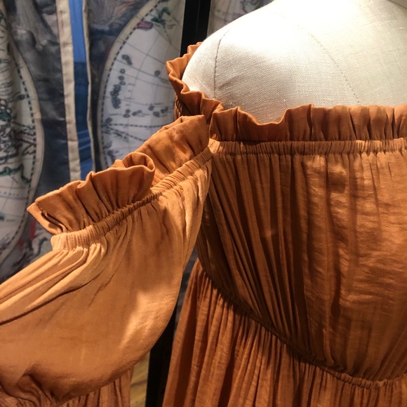 Orange Boho Dress - Picture 2 of 5